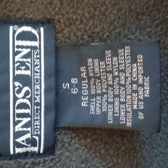 LANDS' END WOMAN'S AIRCORE-200 NAVY PARKA, FLEECE & QUILT LINING, SZ SM 6-8 REG - Picture 3 of 12